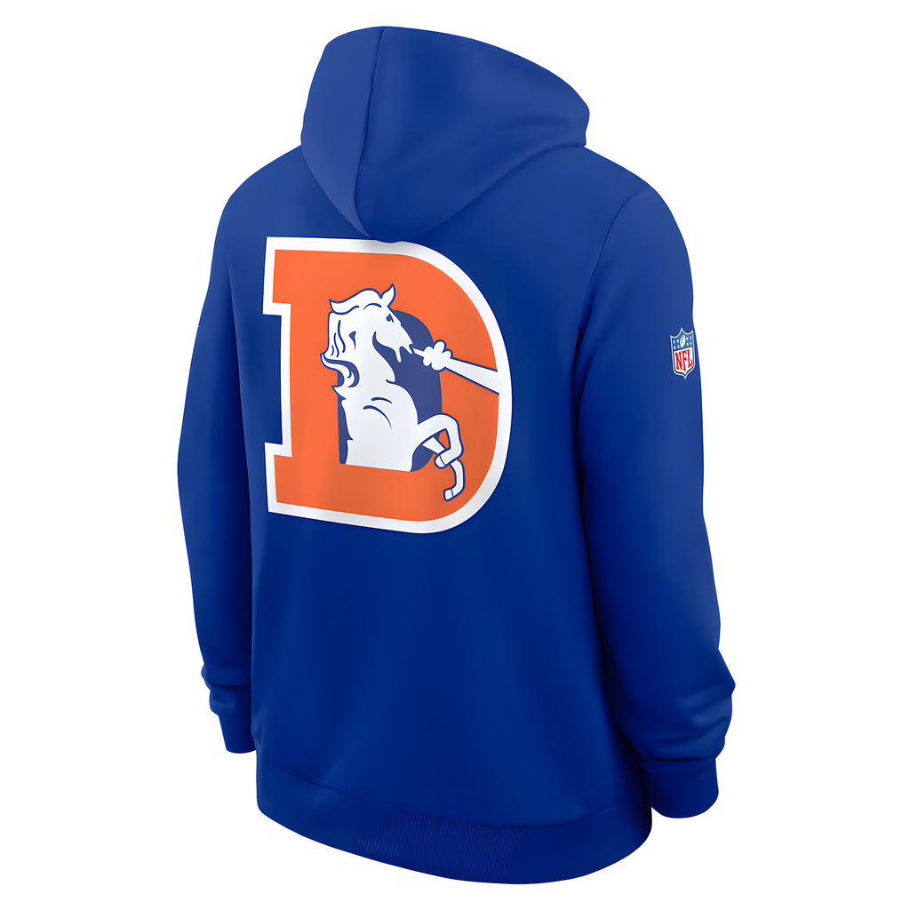 Exclusive Version Denver Broncos Throwback Hoodie