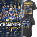Milwaukee Brewers Fanatics 2026 National League Champions T-Shirt