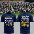 Milwaukee Brewers 2026 National League Champions Locker Room T-Shirt - Navy