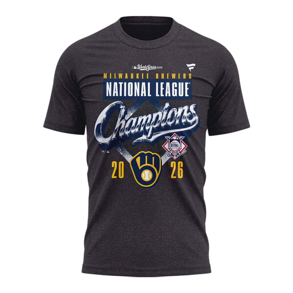 Milwaukee Brewers 2026 National League Champions T-Shirt