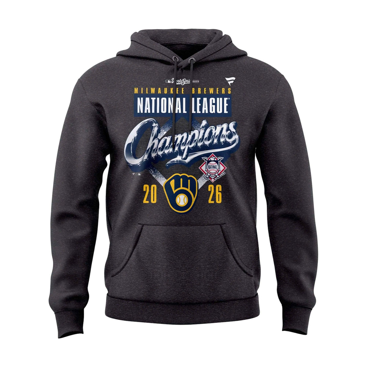 Milwaukee Brewers 2026 National League Champions Hoodie