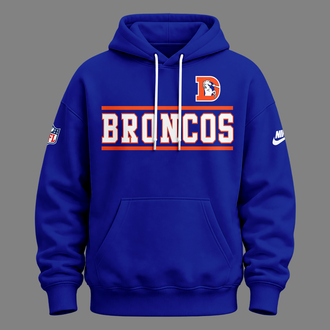 VIP.Limited edition Denver Broncos Throwback 2026 Hoodie