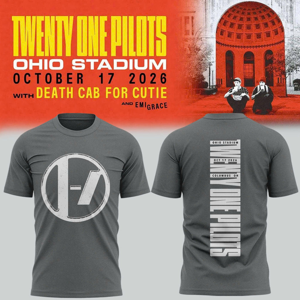 09. Exclusive 2026 Twenty One Pilots Live At Ohio Stadium T-Shirt