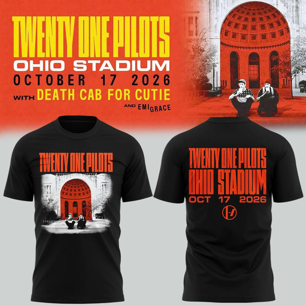 10. Exclusive 2026 Twenty One Pilots Live At Ohio Stadium T-Shirt