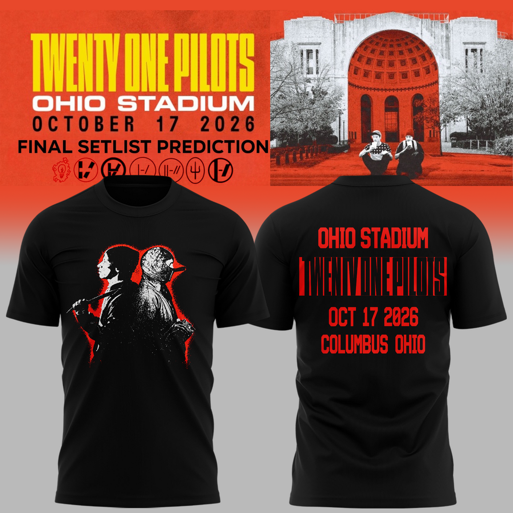 05.Twenty One Pilots X Ohio State Buckeyes 2026 T-shirt