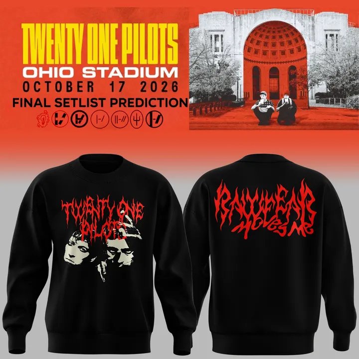 Twenty One Pilots x Ohio State Tour At Ohio Stadium Limited Sweatshirt v3