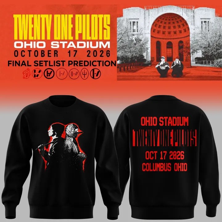 Twenty One Pilots x Ohio State Tour At Ohio Stadium Limited Sweatshirt v2
