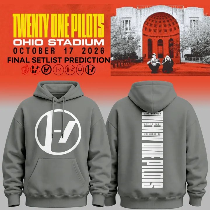 Twenty One Pilots x Ohio State Tour At Ohio Stadium Limited Hoodie v9