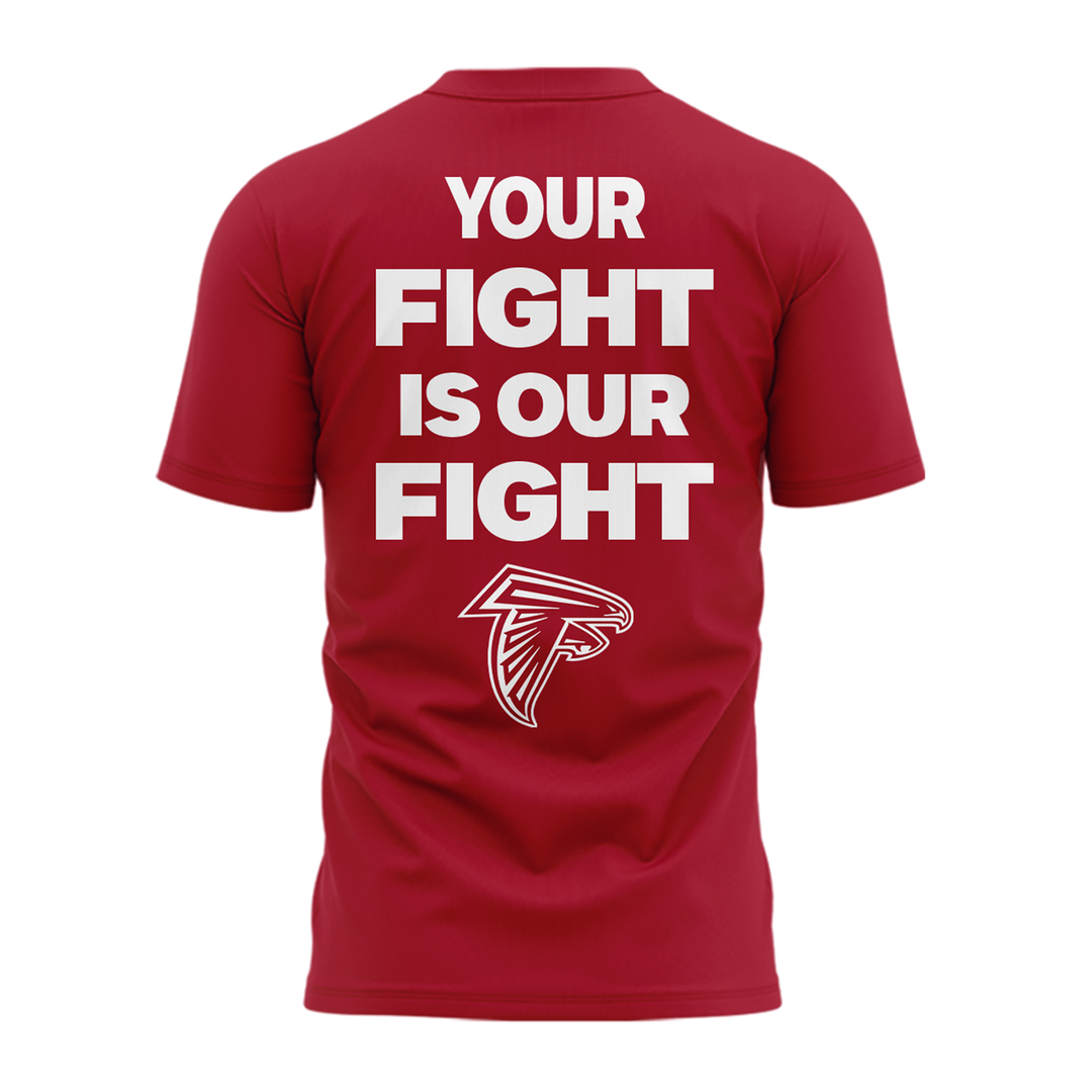 Atlanta Falcons - I Play For Cristina Ulbrich T-shirt