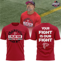 Atlanta Falcons - I Play For Cristina Ulbrich T-shirt