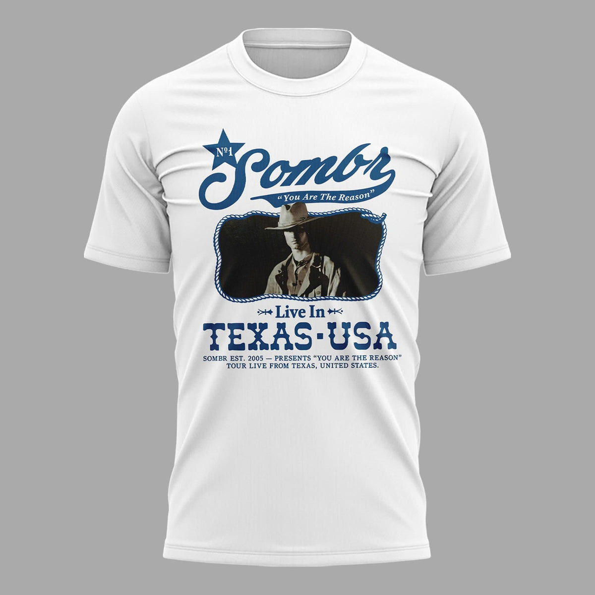 Sombr - You Are The Reason Tour Live in Texas T-shirt