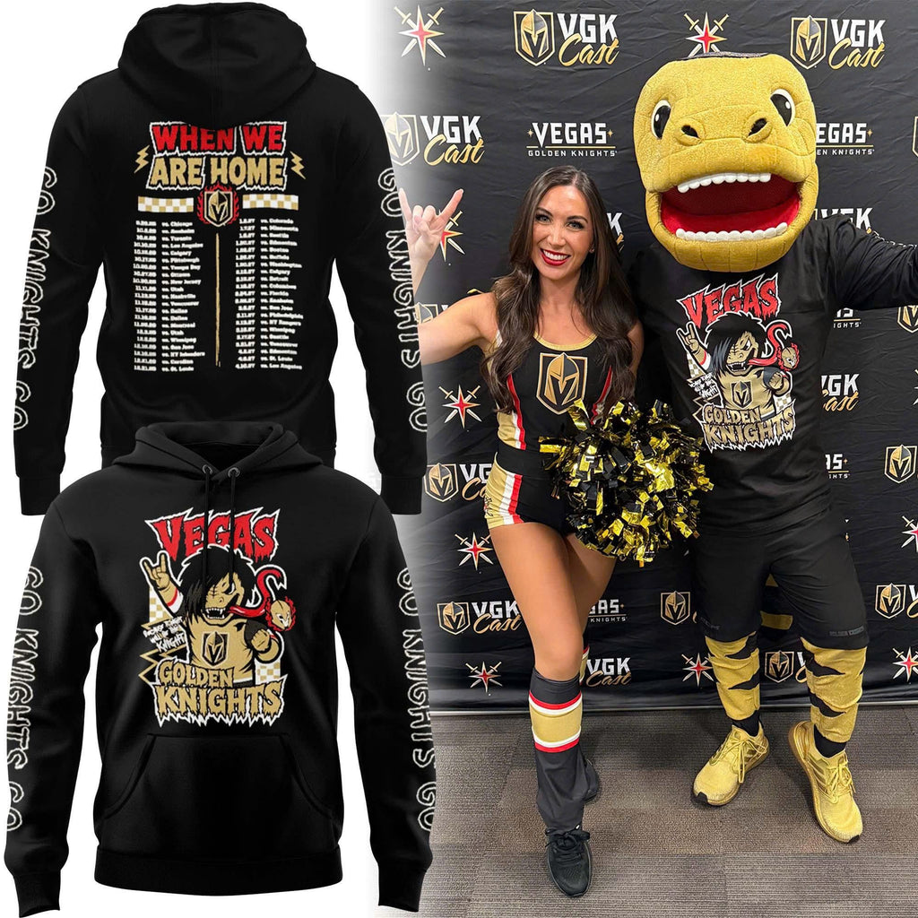 Limited Edition 2026 Vegas Golden Knights "When We Were Emo" Hoodie