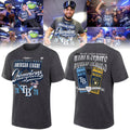 2026 Limited Edition World Series Matchup T-Shirt Tampa Bay Rays vs. Milwaukee Brewers