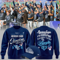 Tampa Bay Rays 2026 American League Champions Locker Room Sweatshirt - Navy Blue