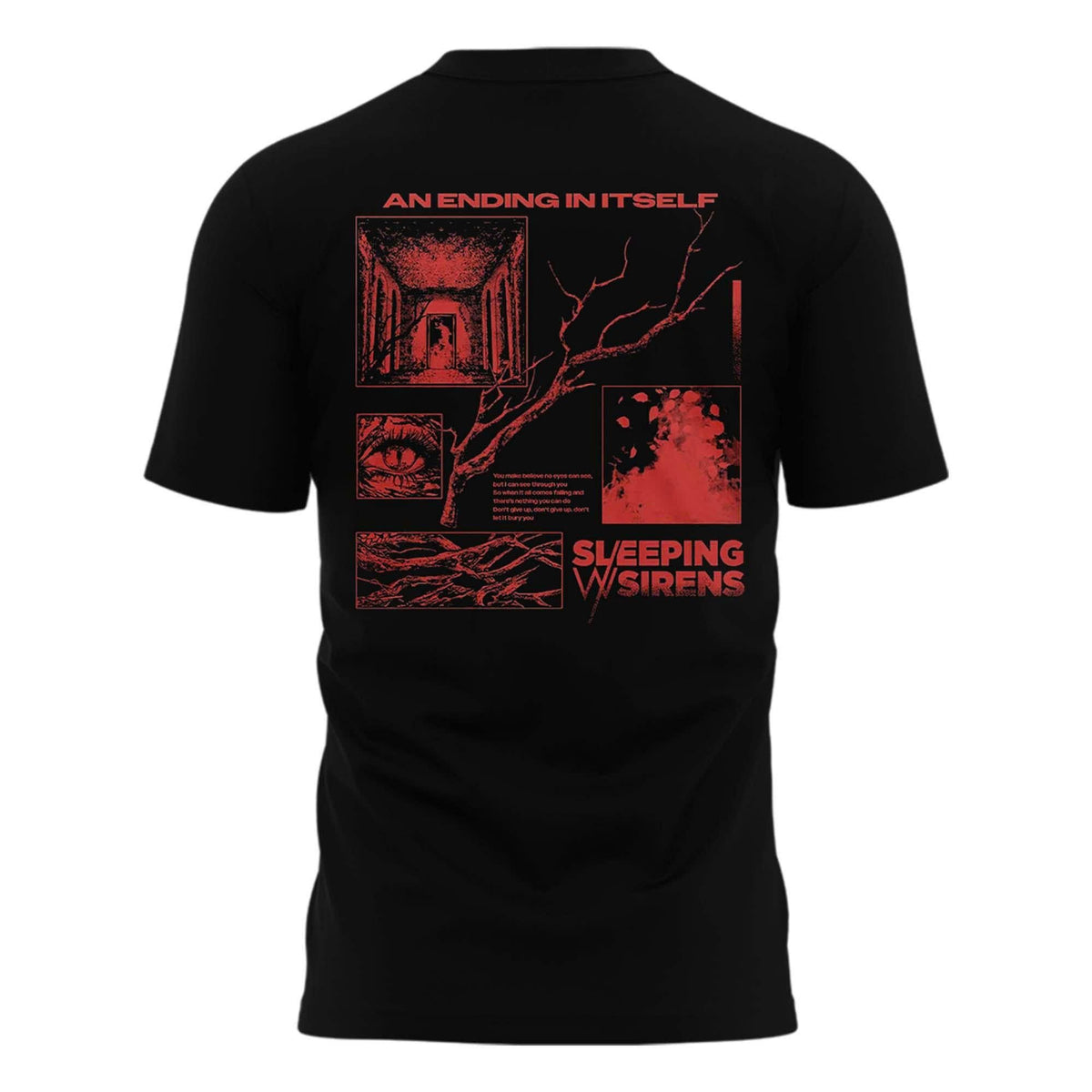 An Ending In Itself World Tour 2026 Black T-Shirt