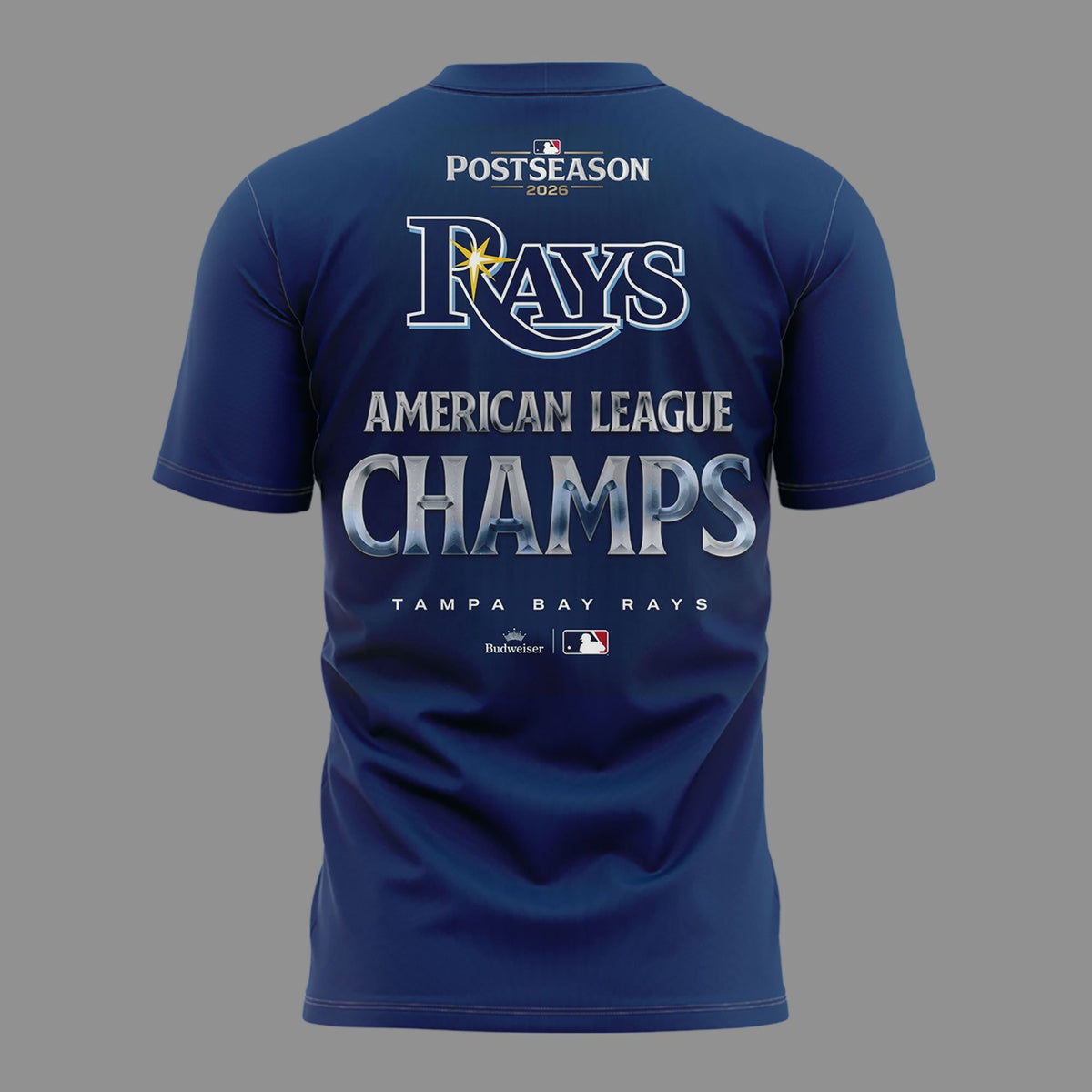 01.01. Tampa Bay Rays 2026 American League Champions T-Shirt