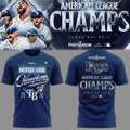 01.01. Tampa Bay Rays 2026 American League Champions T-Shirt