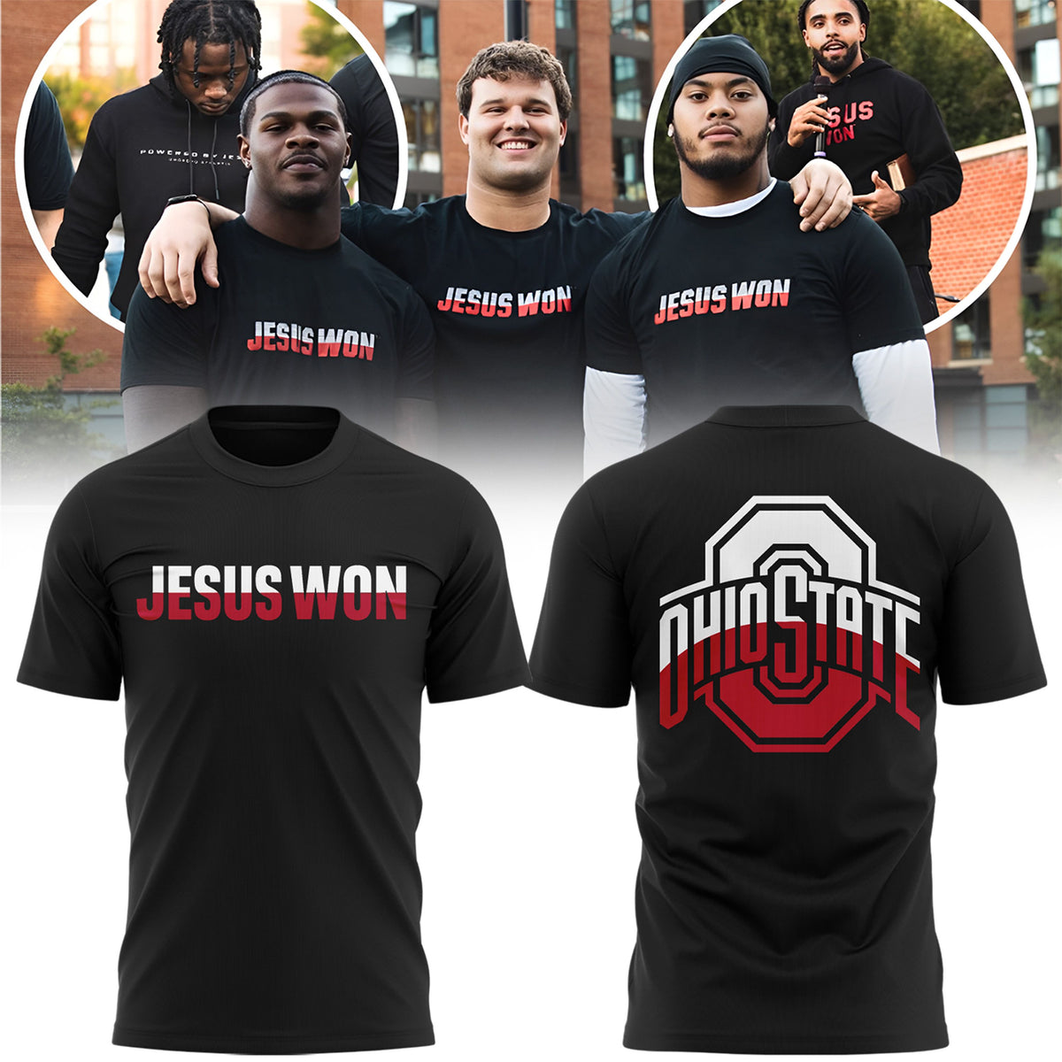 Ohio State Buckeyes JESUS WON 3rd Annual Fall Kickoff T-shirt 2026