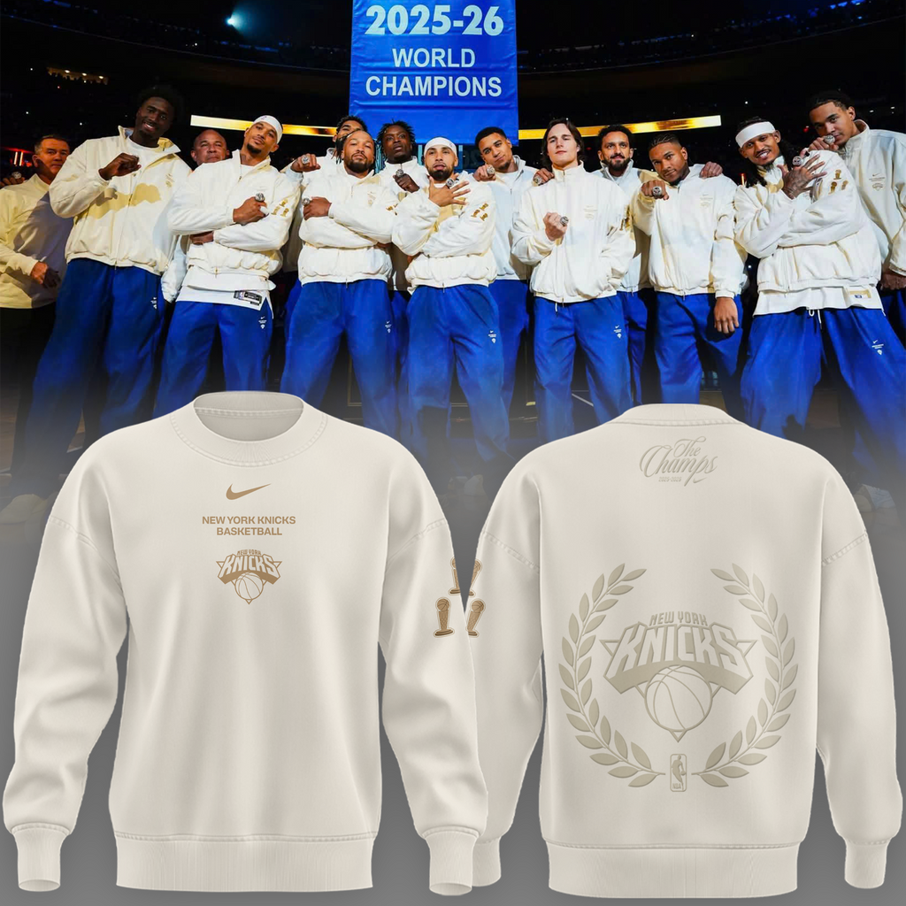 New York Knicks Champions night in the city SWEATSHIRT