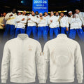 New York Knicks 2026 Finals Champions Standard Issue Full-Zip Jacket - Cream