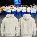 New York Knicks 2026 NBA Finals Champions Standard Issue Full-Hoodie - Cream