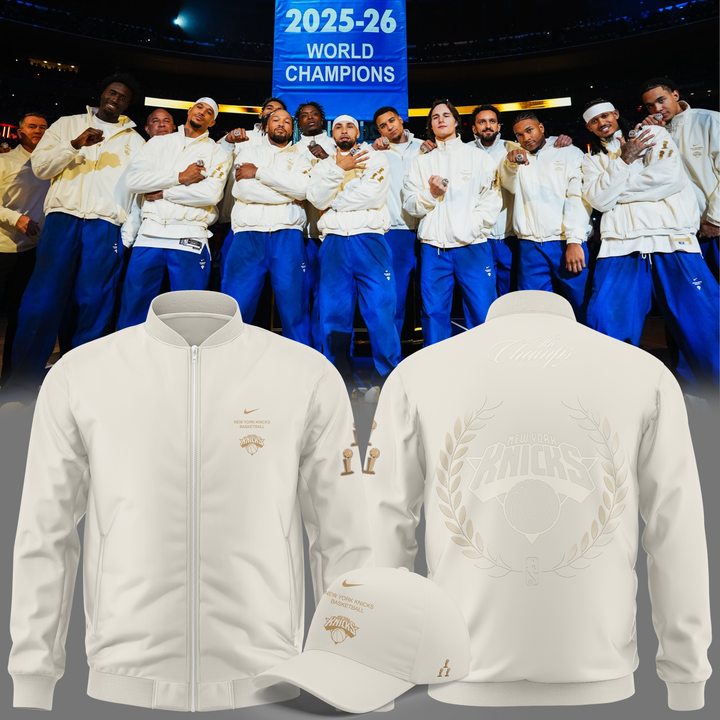 New York Knicks Championship Celebration Edition Jacket 2026