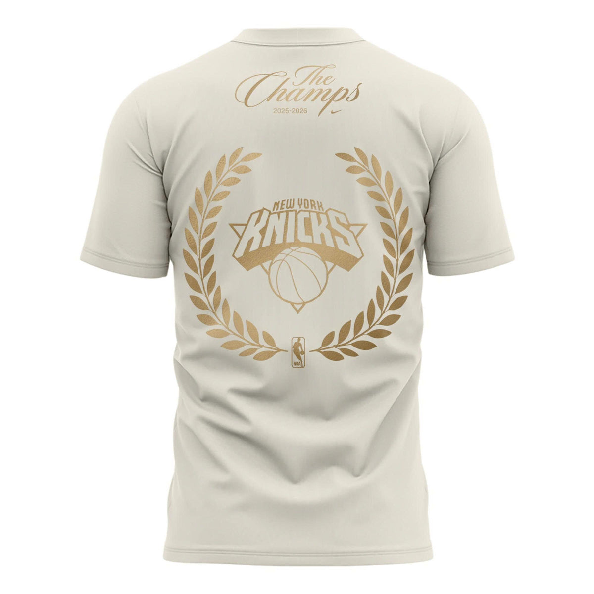 Unisex White New York Knicks 2026 Champions Night "The Champs" T-Shirt