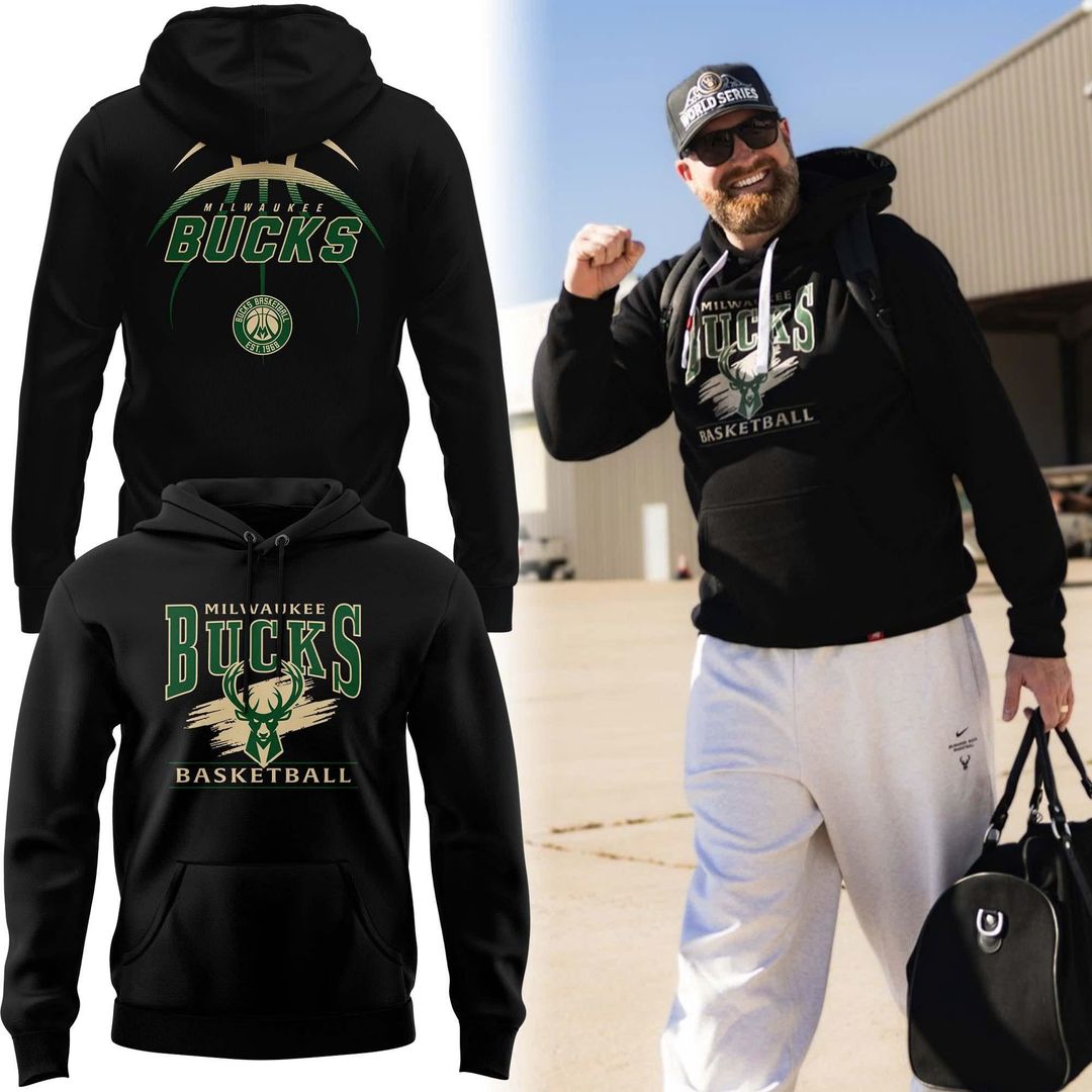 Limited Release! Milwaukee Bucks Classic Basketball Hoodie