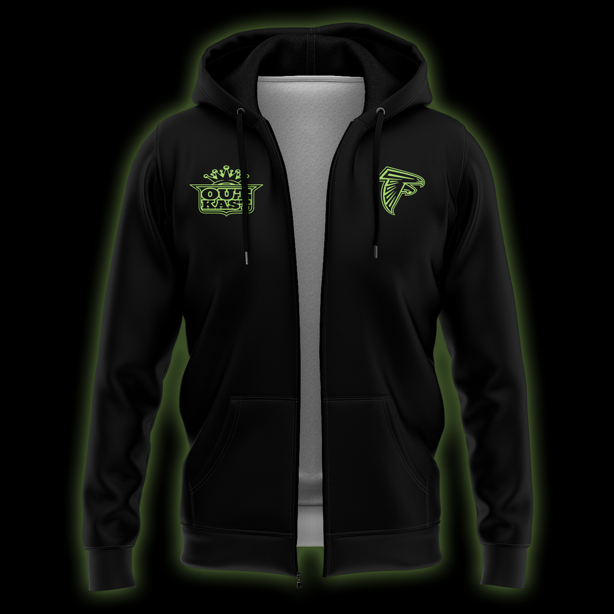Outkast x Atlanta Falcons 30th Anniversary ATLiens zip Hoodie