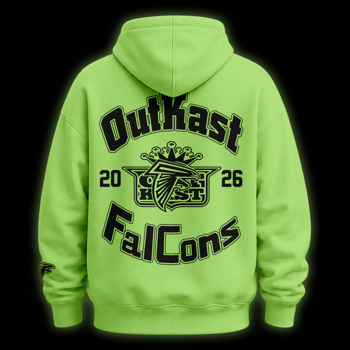 02.Outkast x Atlanta Falcons 30th Anniversary ATLiens Hoodie