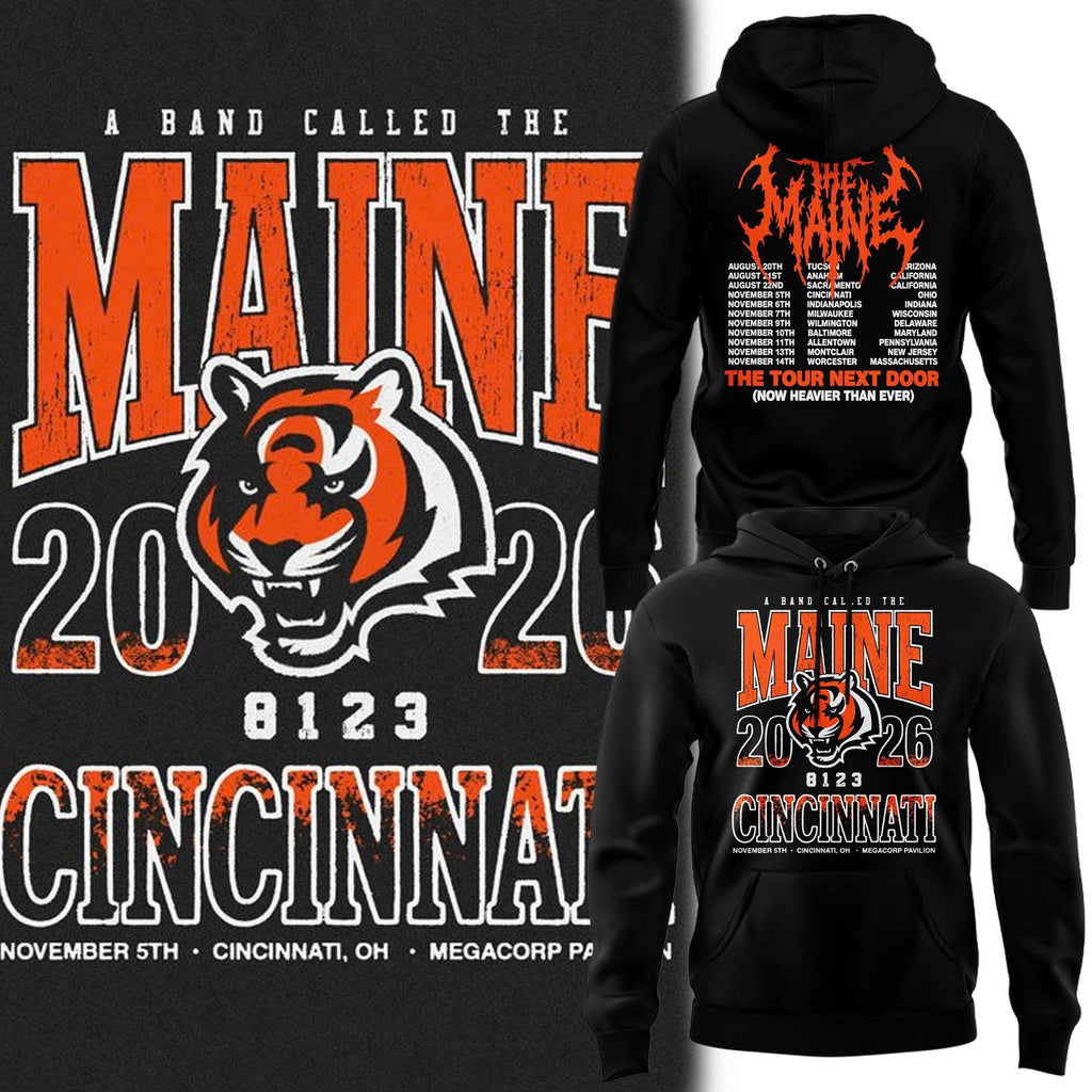 cincinnati bengals x The Maine "The Tour Next Door" Hoodie
