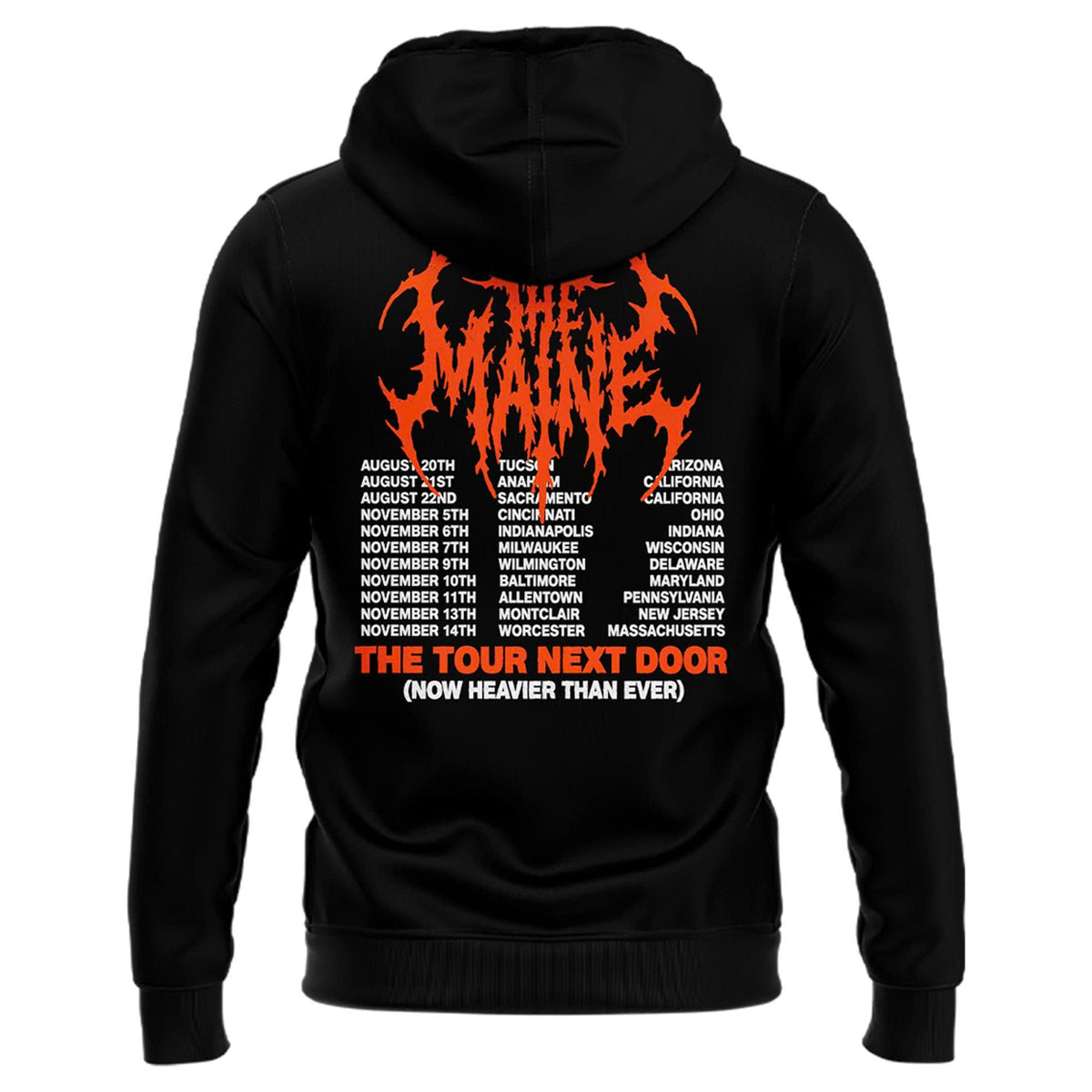cincinnati bengals x The Maine "The Tour Next Door" Hoodie