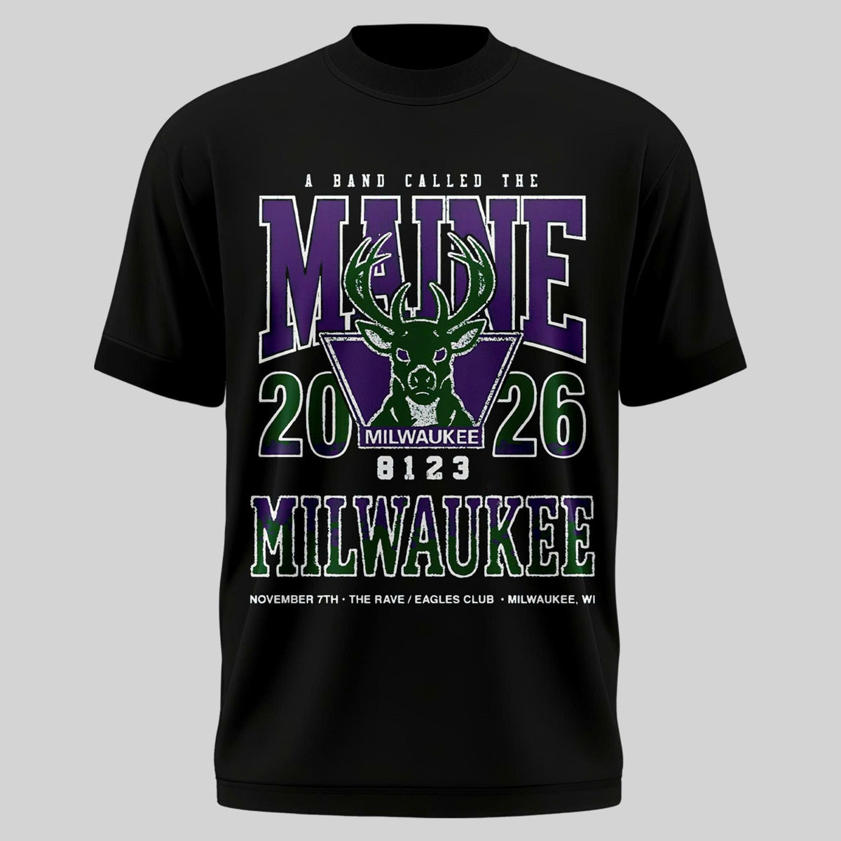 Milwaukee Bucks x The Maine "The Tour Next Door" T-Shirt