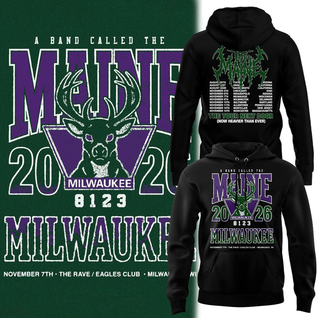Milwaukee Bucks x The Maine "The Tour Next Door" Hoodie