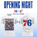 Philadelphia 76ers Opening Night 2026 T-shirt