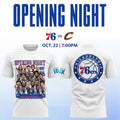 Philly 76ers Opening Night 2026 T-shirt
