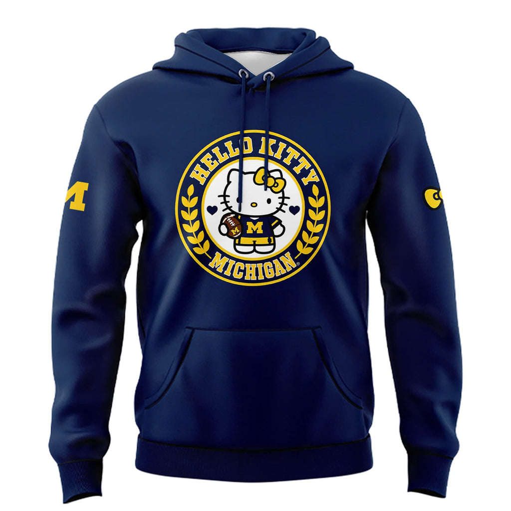 Speicla Edition Michigan Football x Hello Kitty Hoodie