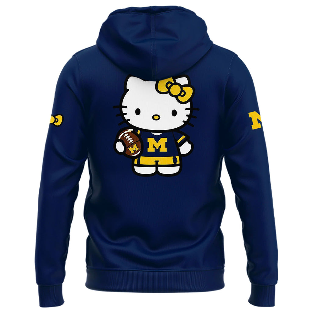 Speicla Edition Michigan Football x Hello Kitty Hoodie