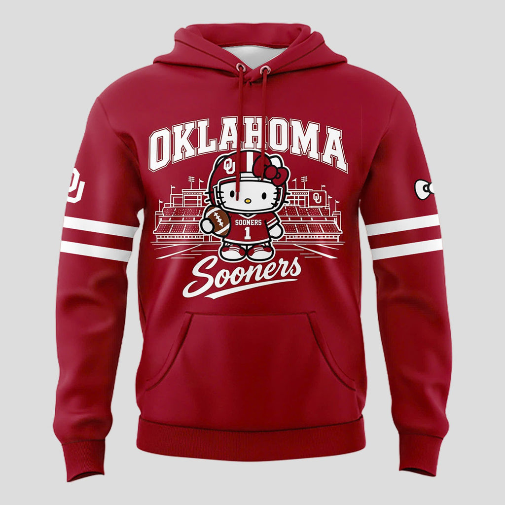 Speicla Edition Oklahoma Sooners x Hello Kitty Hoodie