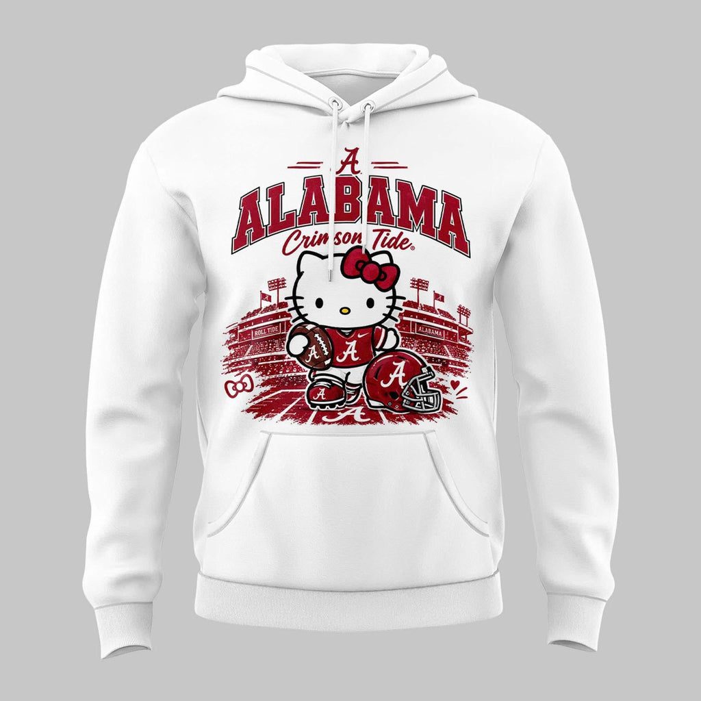 Speicla Edition Alabama Crimson Tide x Hello Kitty Hoodie