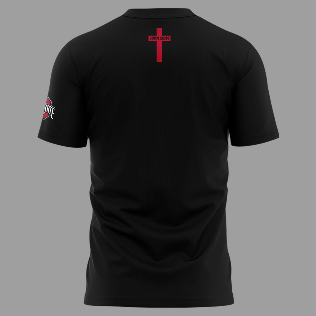 01.Ohio State Buckeyes X JESUS WON 2026 T-shirt