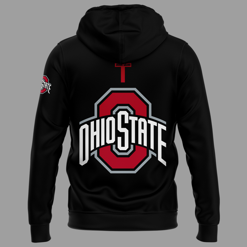 Ohio State Buckeyes X JESUS WON 2026 Hoodie
