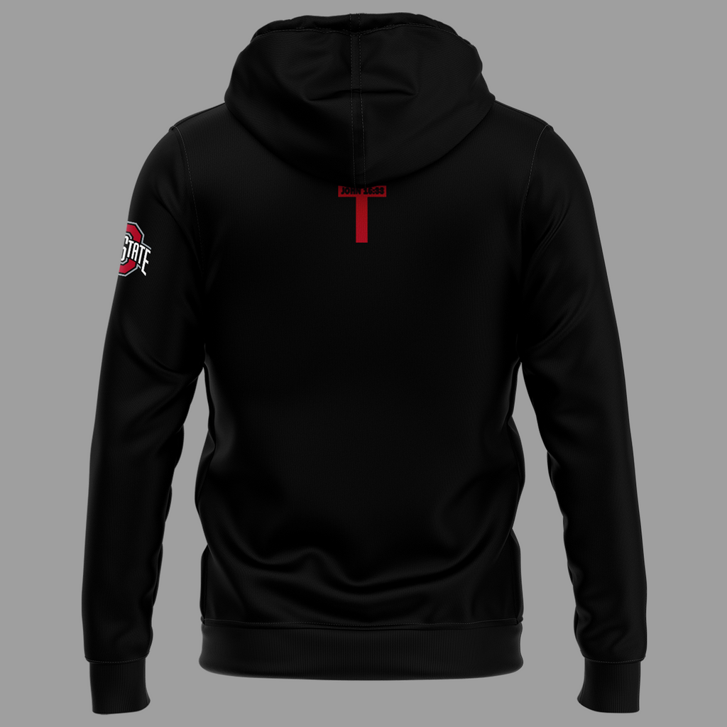 Ohio State Buckeyes X JESUS WON 2026 Hoodie