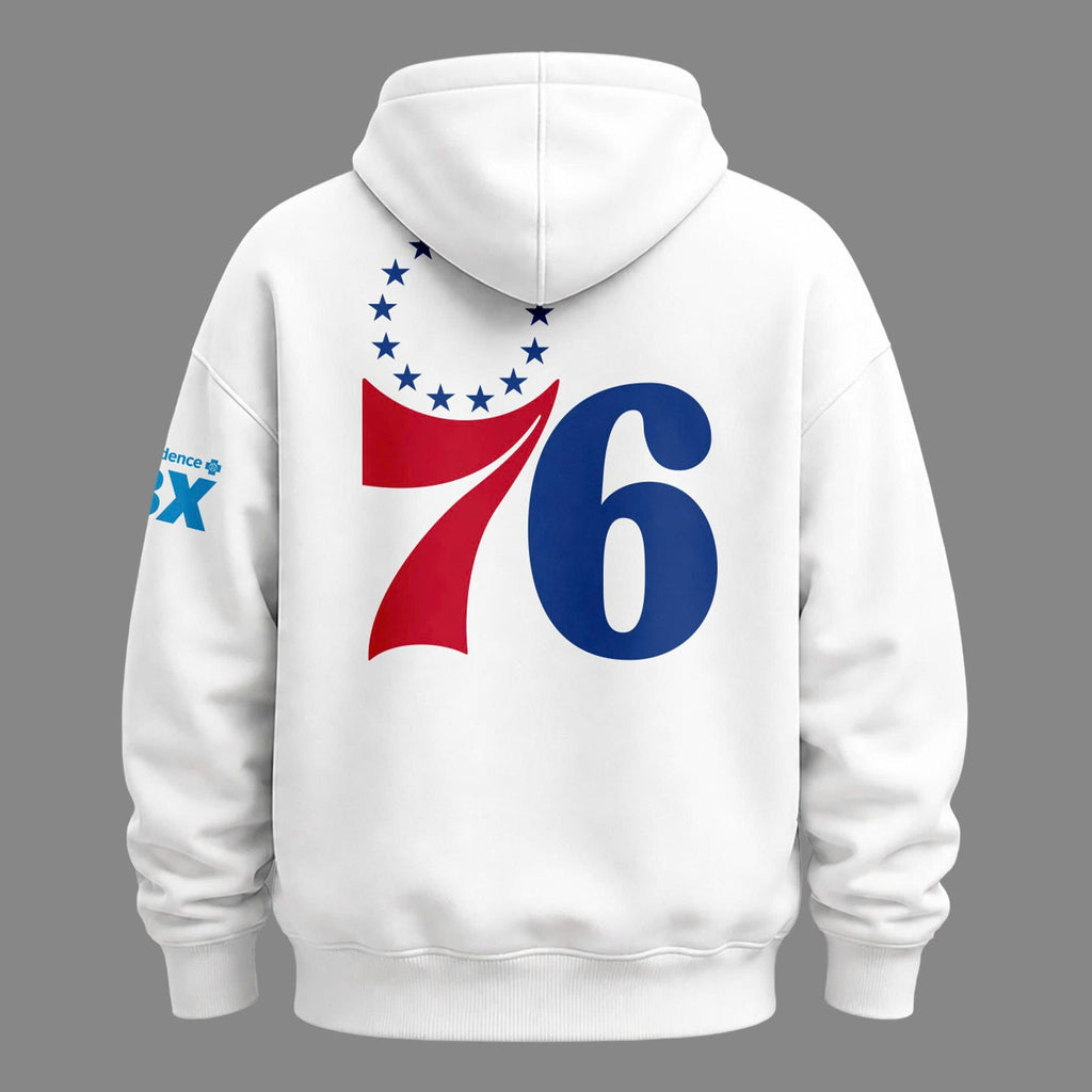 Exclusive Hoodie Team Print "Opening Night" Philadelphia 76ers