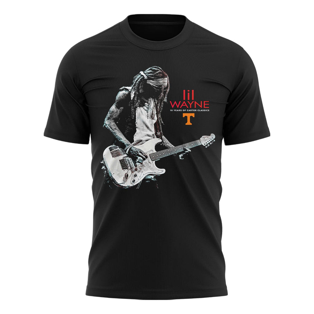 Tennessee Football x Lil Wayne "20 Years of Carter Classics” Tour T-shirt