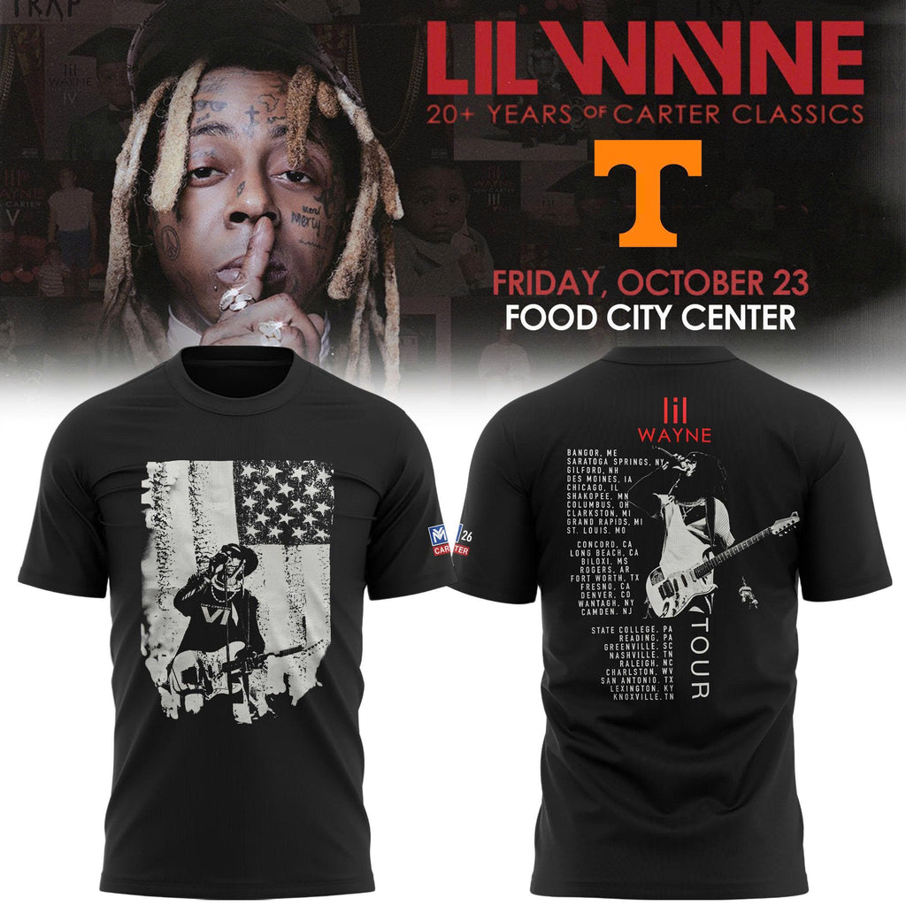 Lil Wayne "20 Years of Carter Classics” T-shirt