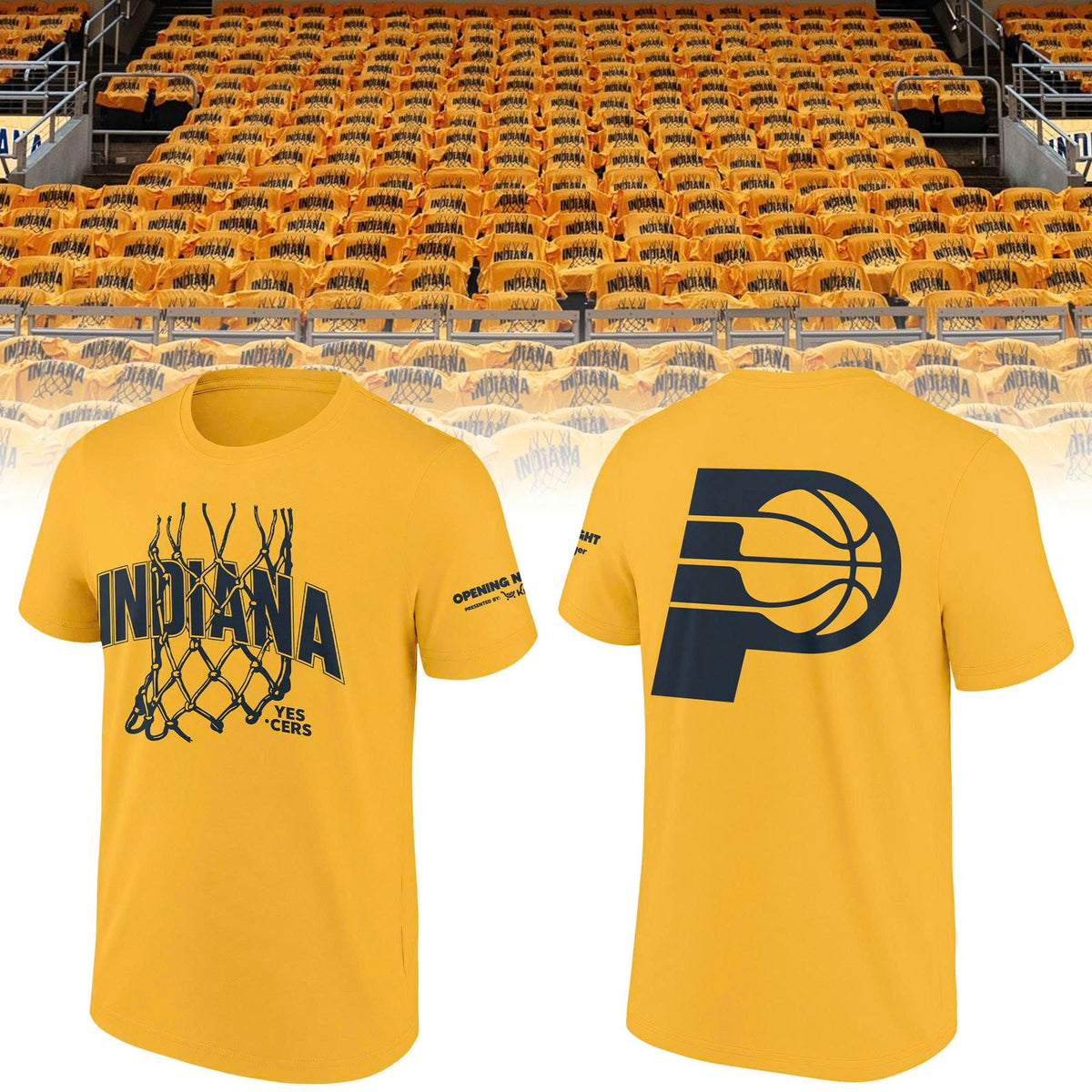 Exclusives 2026 T-Shirt Opening Night of Indiana Pacers