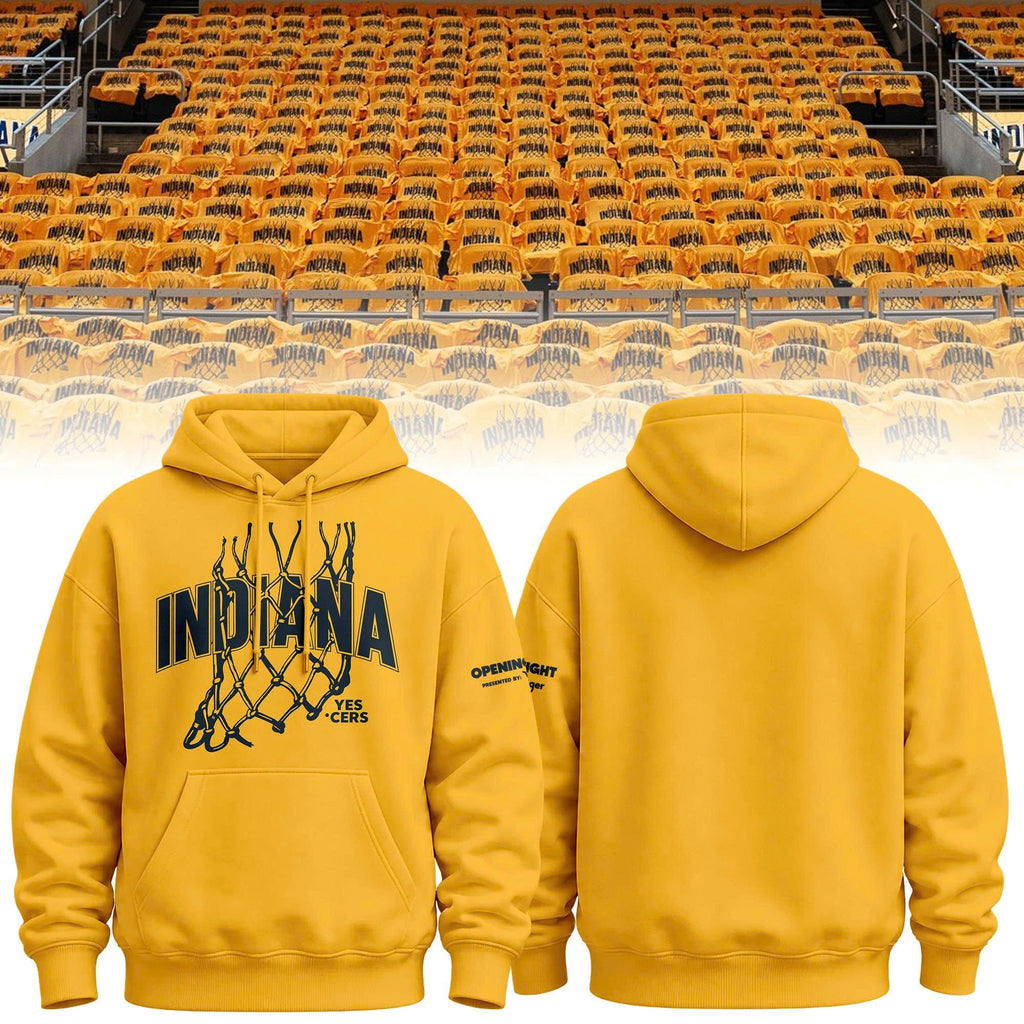 Exclusives Hoodie Opening Night of Indiana Pacers.