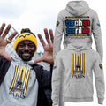 Unisex Gray Pittsburgh Steelers 2026 NFL Paris Game Special Hoodie
