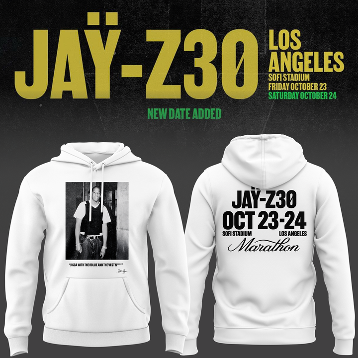 Marathon x JAY-Z 30 exclusive HOODIE 2026